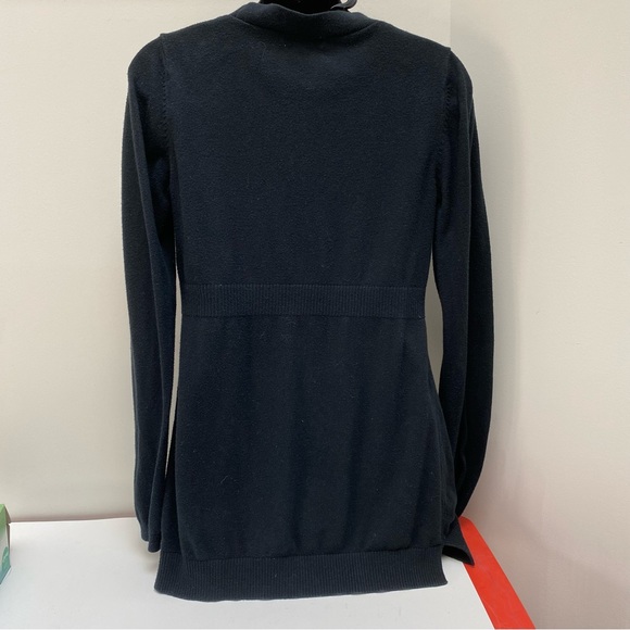 Liz Lange for Target Maternity Black V-Neck Cardigan - Picture 3 of 7